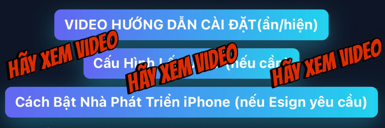 Thông báo Esign